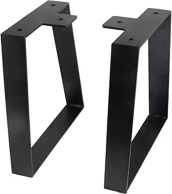 2 Set Trapezoid Table Legs DIY Furniture Metal For Coffee Table Bench Stool 12In • $64.97