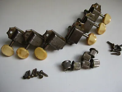 Vintage 40's Gibson Les Paul Guitar Kluson Deluxe Tuners Set For Project Upgrade • $675