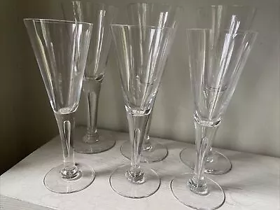 6 Dartington Crystal Glasses 3 Large 3 Small • £24.99