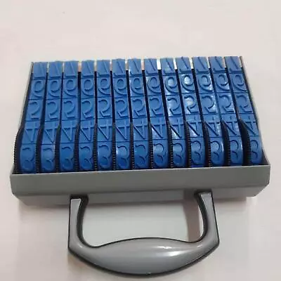 13 Digits Rolling Wheel Number Stamp Date Stamp For Office • £22.74