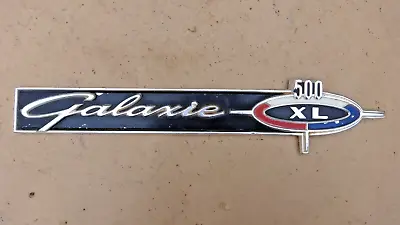 1964 Ford Galaxie 500 XL REAR TAIL PAN EMBLEM Original NAME PLATE • $135