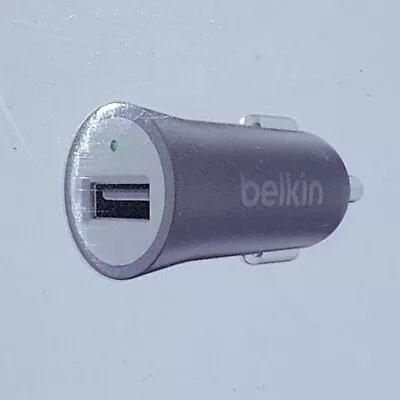 Belkin Mixit Universal Car Charger Silver Purple 12W 2.4A Phone Tablet Charging • $29.99