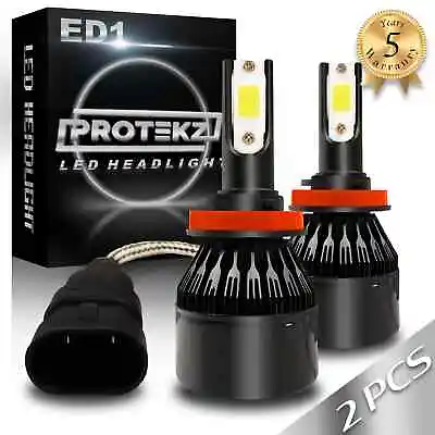 6K LED Headlight Kit Protekz 9004 HB1 6000K For Nissan Frontier 1998-2000 Bulb • $29.22