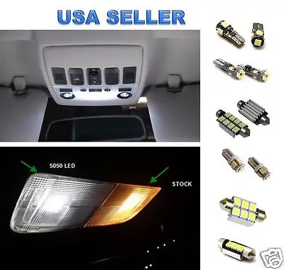 12pc LED Interior Lights Package Kit For Mercedes Benz W203 C-Class  • $35.99