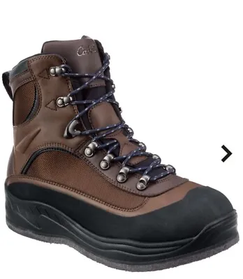 Cabela's Hiker Felt Sole Wading Boots For Men Size 12 With Studs. Lite & Sturdy • $74.99