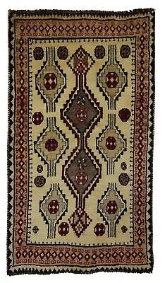 Carpet Gabbeh-Fars Handknotted Persian Carpet Oriental Carpet Carpet 200x117 Cm • £393.25