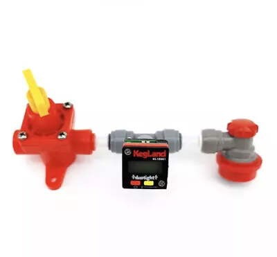 £35 • Buy Kegland Spunding Valve Digital Gauge Blowtie Adjustable Corny Keg 5/16 Ball Lock
