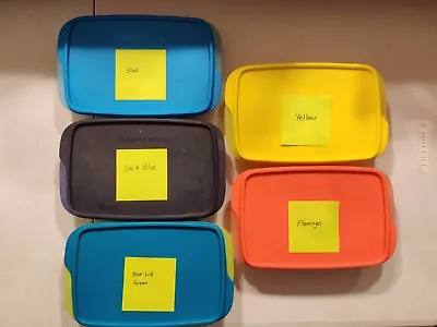 NEW Tupperware Lunch It Divided Container Multiple Colors 4 Cups FREE US SHIP • $18.99