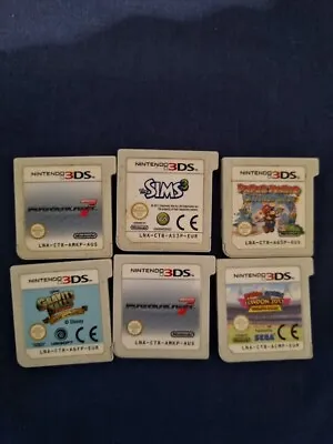 3ds Games Bundle Of 6 Cartridges PAL UNTESTED • $80