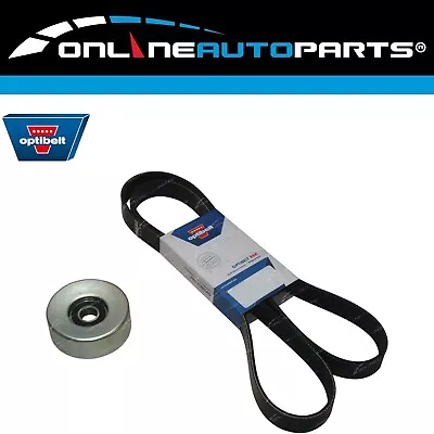 Drive Fan Belt + Tensioner Pulley For Patrol GU Y61 ZD30-DDT Engine Turbo To1/07 • $46.95