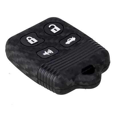 Car Remote Key Fob Case 4 Buttons Fit For Ford Focus Mustang Escape Lincoln • $12.99