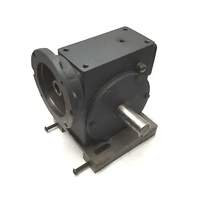 Hub City 0220-62884 Right Angle Worm Drive Gear Reducer Ratio: 20:1 Frame 143TC • $175