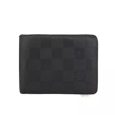 LOUIS VUITTON Damier Graphite Multiple Wallet SP4153 • $249