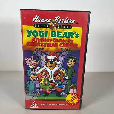 Hanna Barbera SUPER STARS Yogi Bears Christmas Caper VHS • $9.99