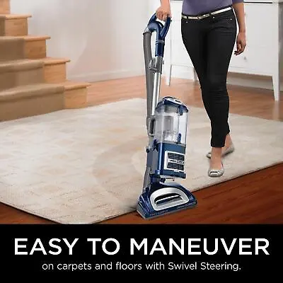 Blue - S.H.A.R.K Navigator Lift-Away Deluxe Upright Vacuum (NV360)|375 • $169.99