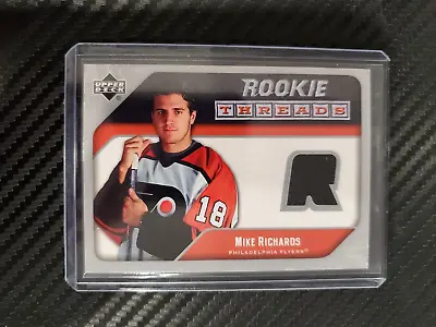 Mike Richards 2005-06 Upper Deck Rookie Threads RT-MR Philadelphia Flyers • $0.73