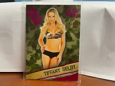 2015 TIFFANY SELBY BOOT CAMP Signature Pink Variant #6/25 • $9.99