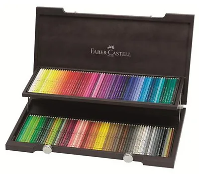 Faber Castell Polychromos Pencil - 120 Colour - Wooden Box • £429.99