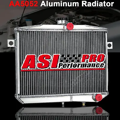 3 Row Aluminum Radiator For Volvo Amazon P1800 W/B18 B20 GT 1959~1970 Manual MT • $184.95