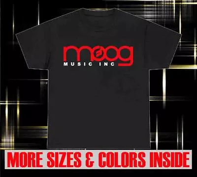 Moog Music Inc Classic Audio Logo T-Shirt Mens USA • $14.99