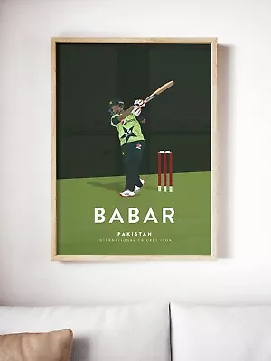 Babar Azam Pakistan Cricket A3 & A4 Poster - International Cricket Icon • $12.94