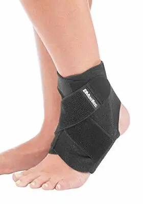 Mueller Adjustable Ankle Stabilizer Criss-cross Strapping Black M4.5-14/W 6-15.5 • $13.77