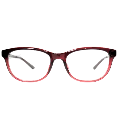 New ELLE Women's Eyeglasses EL13448 RE Red Gradient Optical Frame 52-17-135 • $29.95