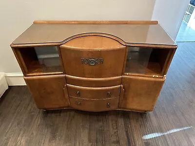 Vintage Mid Century Beautility Bar Cocktail Cabinet • $500