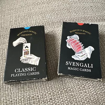 Marvin's Magic Svengali Cards + Classic Playing Cards • £0.99