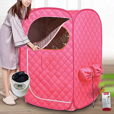 Portable 1000W 2L Personal Steam Sauna Home Spa Tent Detox Therapy With Remote • $80.76