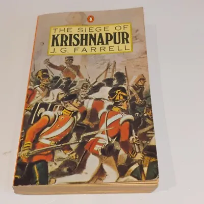THE SIEGE OF KRISHNAPUR By J G Farrell Penguin Book Paperback • £2.50