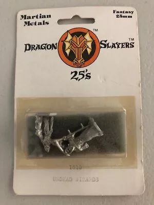 Martian Metals Dragons Slayers 25's Undead Wizards 1515 Pack 25mm - New • $17.99