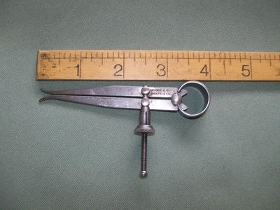 £6 • Buy Vintage Moore & Wright 4  Spring Joint Internal Calipers VGC (5)