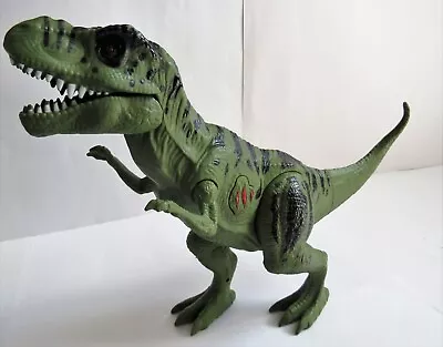 Toy Dinosaur T Rex With Lighting Up Eyes & Mouth- Moveable Legs And Arms ASDA • £11.15