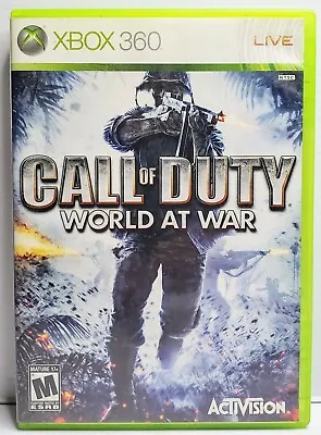 Call Of Duty: World At War (Xbox 360 2008) Tested Complete In Box.  • $9.95