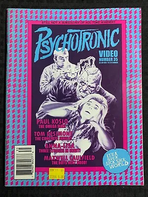 $15.25 • Buy 2001 PSYCHOTRONIC VIDEO Magazine #35 VG/FN 5.0 Three Stooges In Orbit 
