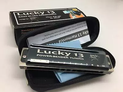 EASTTOP Lucky 13 Bass Blues Harmonica - PowerBender Tunning-TWO HARPS IN ONE! • $96.11