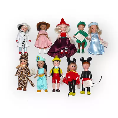 Madame Alexander McDonald 10 Dolls Mickey Minnie Teddy Bear Wicked Witch Cruella • $30