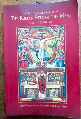 Missal Tridentine Roman Rite Latin Mass Latin--English Biretta Press 2020 • $24.44