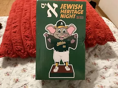 Oakland Athletics Bobblehead 2018 Stomper Jewish Heritage Night Sga Nib/free P&h • $32