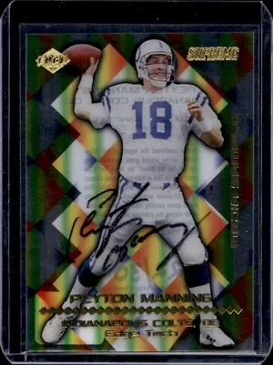 2000 Collectors Edge Peyton Manning Autograph /30  #ET12 Colts PSA/DNA Authentic • $149.99