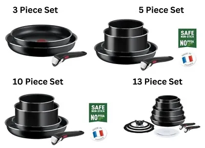 TEFAL Ingenio Easy Cook & Clean Nonstick Frypan Saucepan Cookware Pots & Pan Set • £39.99