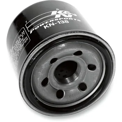 K&N Black Spin-On Oil Filter (KN-138) • $20.77