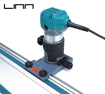 Palm Router To Makita Track Rail Guide Adaptor Adapter • £19.95