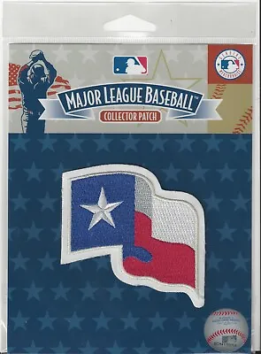 Texas Rangers State Flag Sleeve Patch Official MLB Road Home Logo In Pkg • $14.95