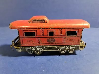 Marx Train EARLY SCARCE New York Central 694 Caboose Car W/ Joy-line Couplers • $19.99