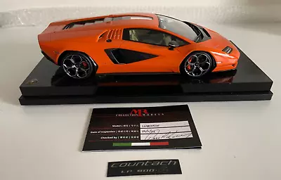 MR Collection 1:18 Lamborghini Countach LPI 800-4 Arancio #LAMBO052E • $516.72