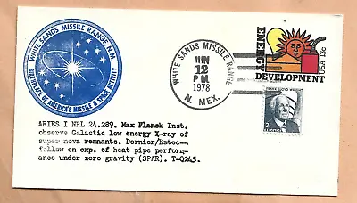 Aries 1 Launch Jun 121978 White Sands Missile Range   Space Cover  Nasa • $4