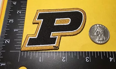 NCAA Purdue University☝️Logo Iron On Patch. Go Boiler Makers🏈 • $12.95