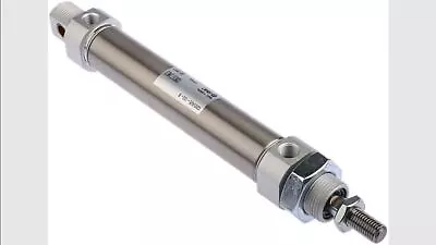 SMC Pneumatic Piston Rod Cylinder 25mm Bore 160mm Stroke C85 Serie Double Acting • $159.87